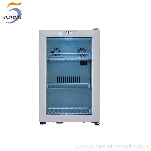 Fan cooling small 66 storage medicine freezer